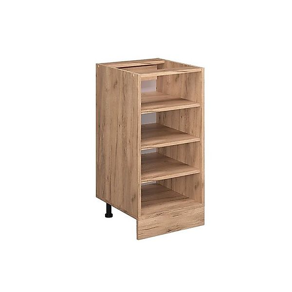Vicco Küchenregal R-Line Goldkraft Eiche/Goldkraft Eiche 40 cm ohne Arbeits günstig online kaufen