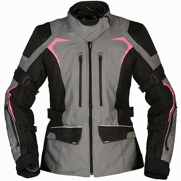 Modeka Motorradjacke Modeka Elaya Lady Textiljacke Damen grau / schwarz 44 günstig online kaufen