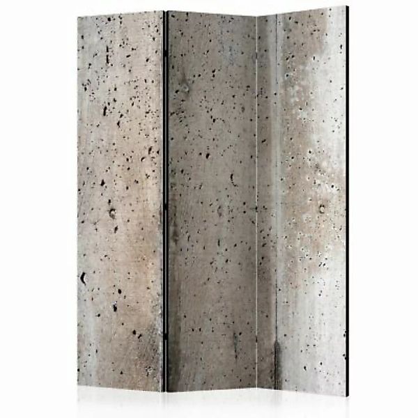 artgeist Paravent Old Concrete [Room Dividers] grau Gr. 135 x 172 günstig online kaufen