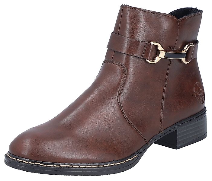 Rieker Stiefelette, Business-Stiefelette, Boots, mit Innenreißverschluss, günstig online kaufen