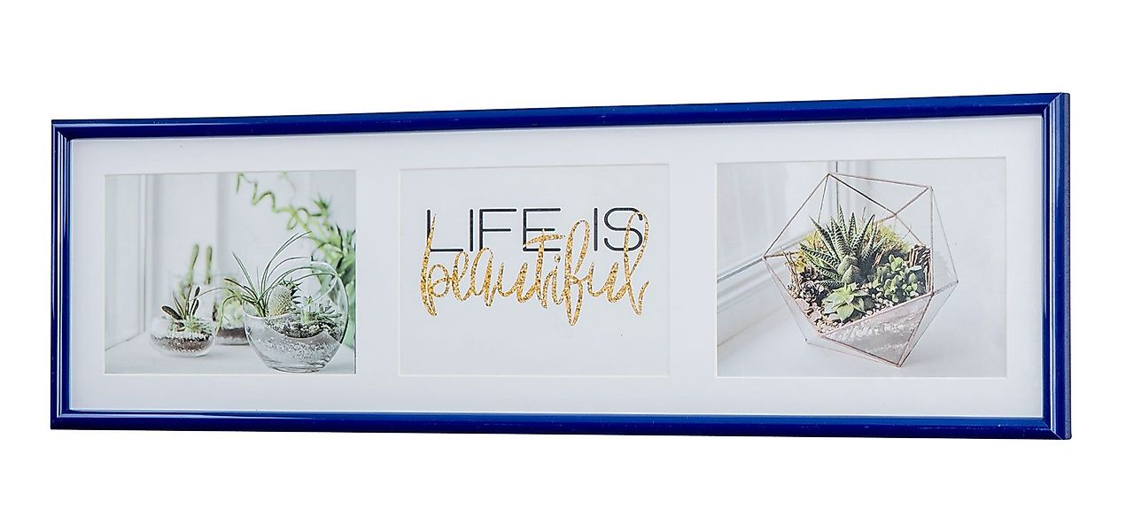 Levandeo® Bilderrahmen Collage, Galerierahmen 3 Fotos günstig online kaufen