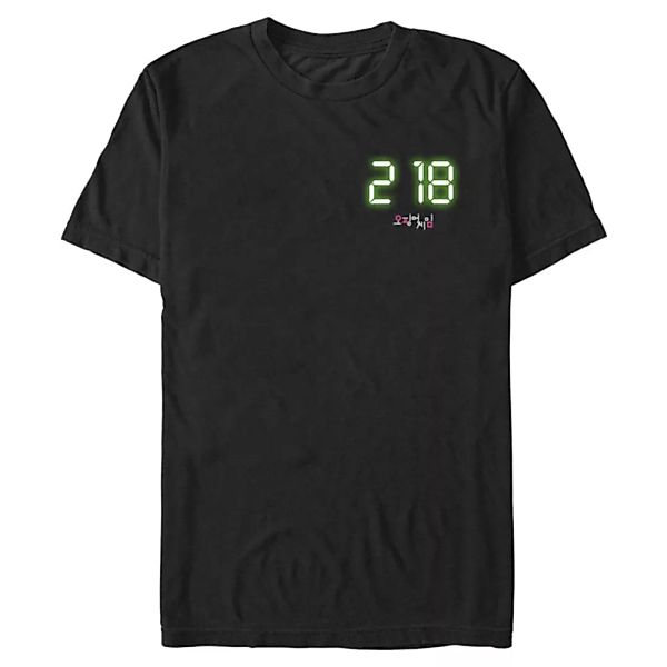 Netflix - Squid Game - Logo Two Eighteen - Männer T-Shirt günstig online kaufen