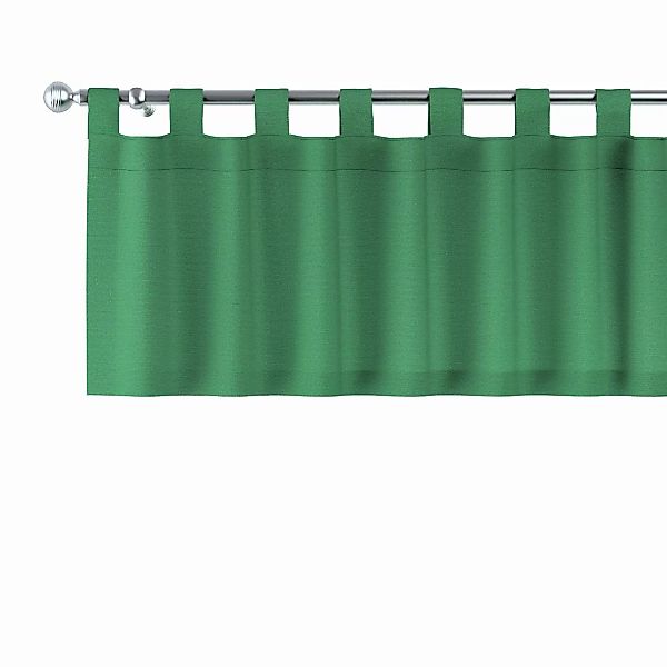 Kurzgardine mit Schlaufen, grün, 260 x 40 cm, Loneta (133-18) günstig online kaufen