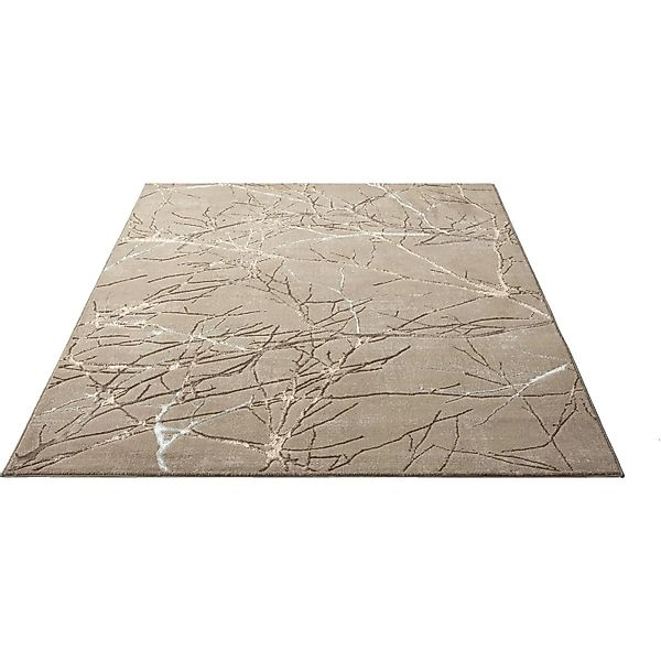Floornovo Kurzflor Teppich Nr. 132 Läufer Blattmuster 300 x 80 cm günstig online kaufen