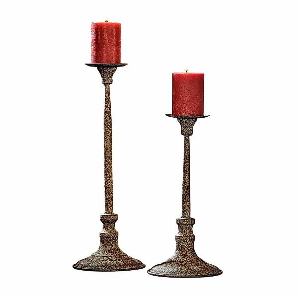 Mirabeau Kerzenständer Kerzenständer 2er Set Avarin günstig online kaufen