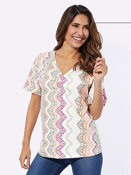 Sieh an! T-Shirt V-Shirt Kurzarm günstig online kaufen