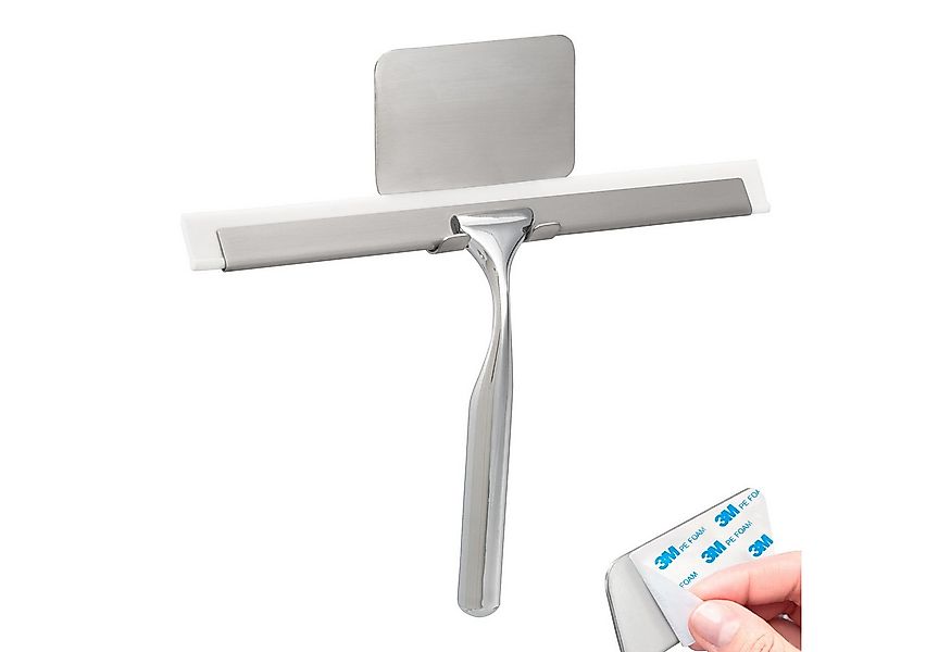 bremermann Duschabzieher Bad-Serie PIAZZA TAPE - mit Klebepad, aus Edelstah günstig online kaufen