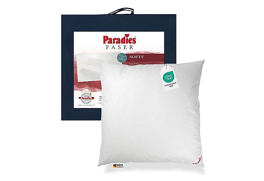 Paradies Kunstfaserkopfkissen Paradies Softy Kopfkissen Kissen Faserkissen günstig online kaufen