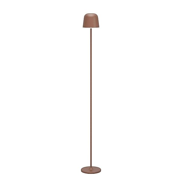 EGLO LED Akku Stehlampe MANNERA-L kabellose Touchdimmer Rostbraun IP54 günstig online kaufen