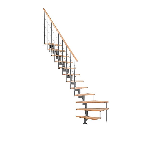 Minka Raumspartreppe Style Turn Buche Geschosshöhe bis 304 cm günstig online kaufen