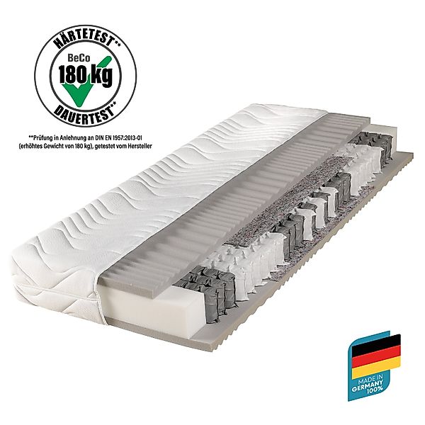 Taschenfederkernmatratze Maxima Plus, Beco, 22 cm günstig online kaufen