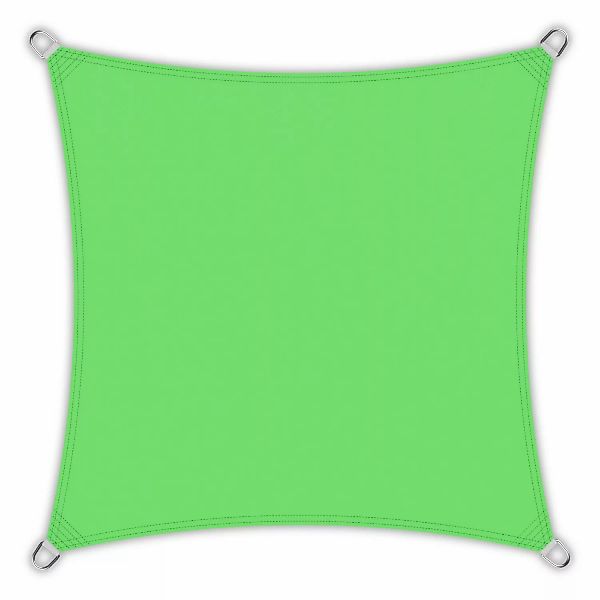 Toldoro Sonnensegel Quadrat 3,6x3,6m UPF50+ PES Regendicht UV-Schutz Sonnen günstig online kaufen