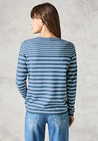Cecil Streifenpullover mit Rundhalsausschnitt günstig online kaufen