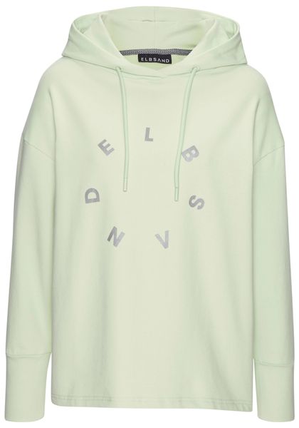 Elbsand Kapuzensweatshirt Darisa mit Logodruck vorne, günstig online kaufen