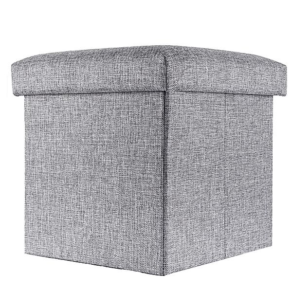 Intirilife Sitzhocker (Sitzwürfel mit Stauraum 38x38x38 günstig online kaufen