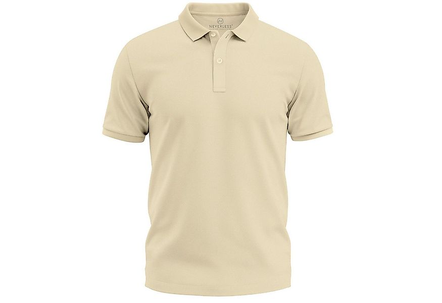 Neverless Poloshirt Herren Polo-Shirt Basicshirt mit Polokragen und Knopfle günstig online kaufen