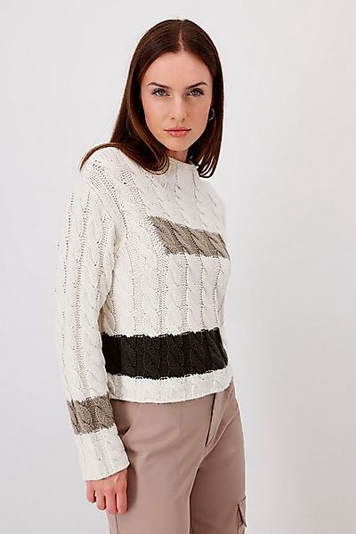 Monari Stehkragenpullover günstig online kaufen