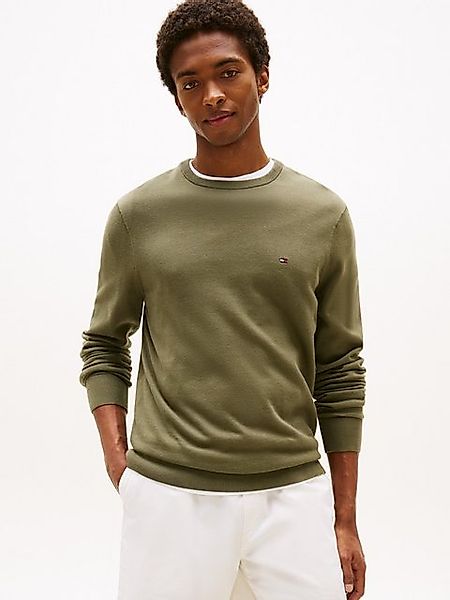 Tommy Hilfiger Rundhalspullover ESSENTIAL COTTON CREW NECK günstig online kaufen