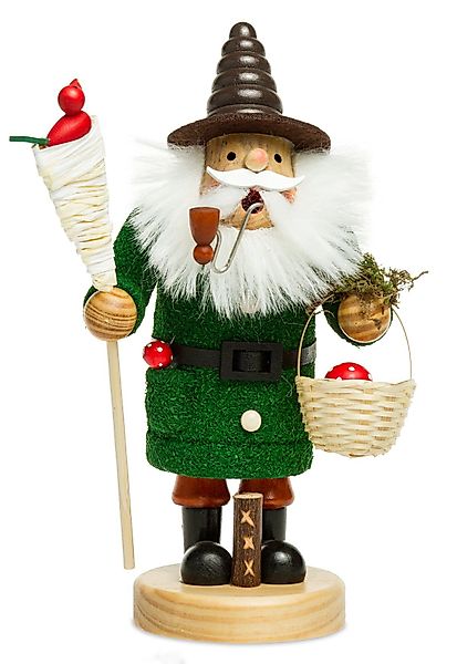 SIKORA Weihnachtsfigur RM-A Räuchermännchen aus Holz günstig online kaufen
