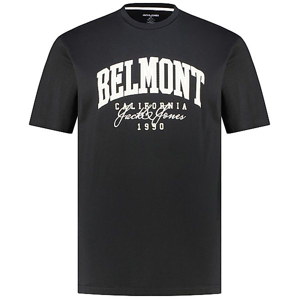 Jack&Jones T-Shirt mit Print Farbe schwarz Größe: 7XL günstig online kaufen
