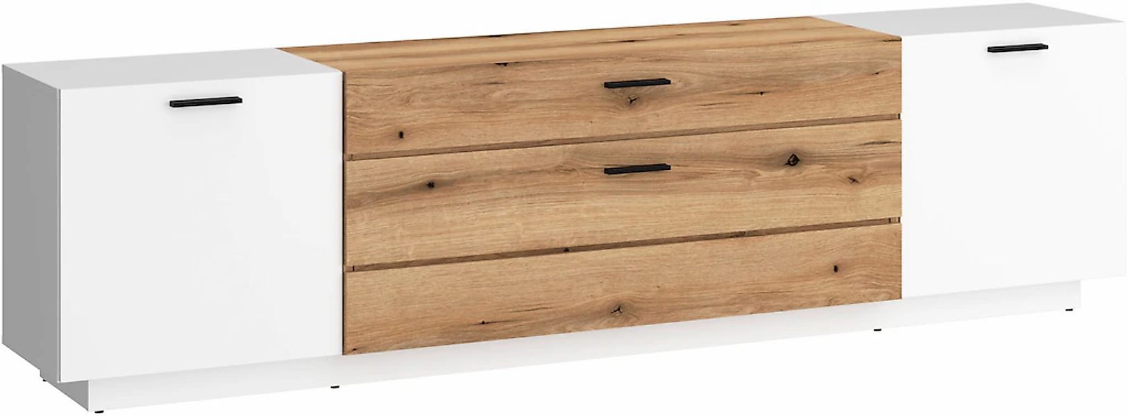 Home affaire Lowboard "Dalano" Breite ca.202 cm günstig online kaufen