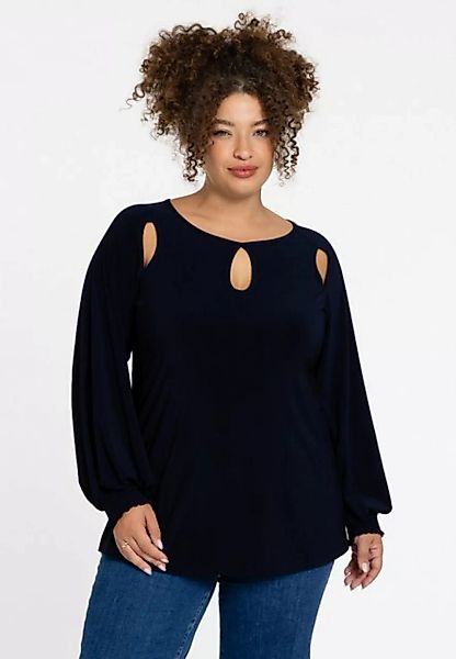 YOEK Tunika Damen Tunika mit Cut-Out günstig online kaufen