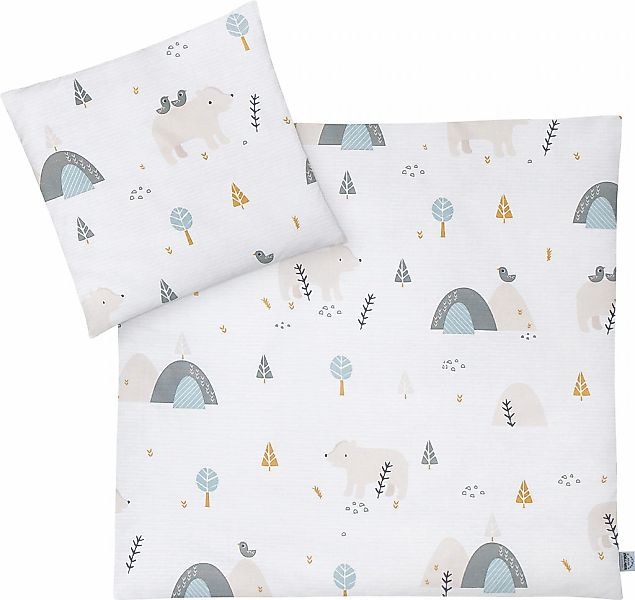 Julius Zöllner Kinderbettwäsche "Mountain Bear" 2 Stk. mit niedlichem Muste günstig online kaufen