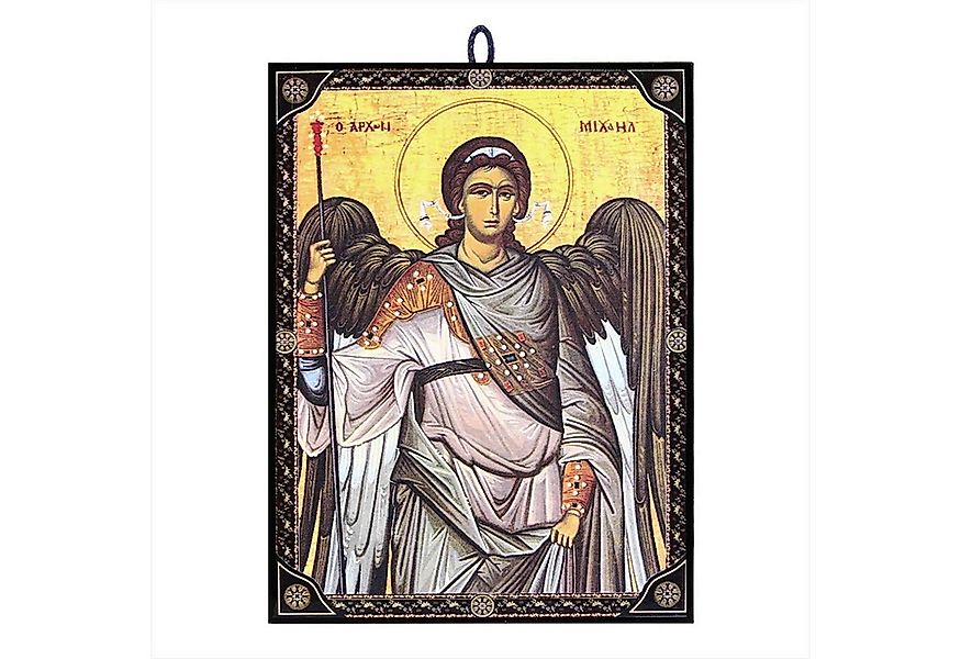 NKlaus Bild Ikone Erzengel Michael orthodox Zertifizierte Reproduktion aus günstig online kaufen