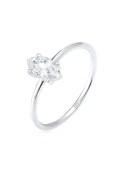 Elli Verlobungsring Verlobung Marquise Zirkonia Stein günstig online kaufen
