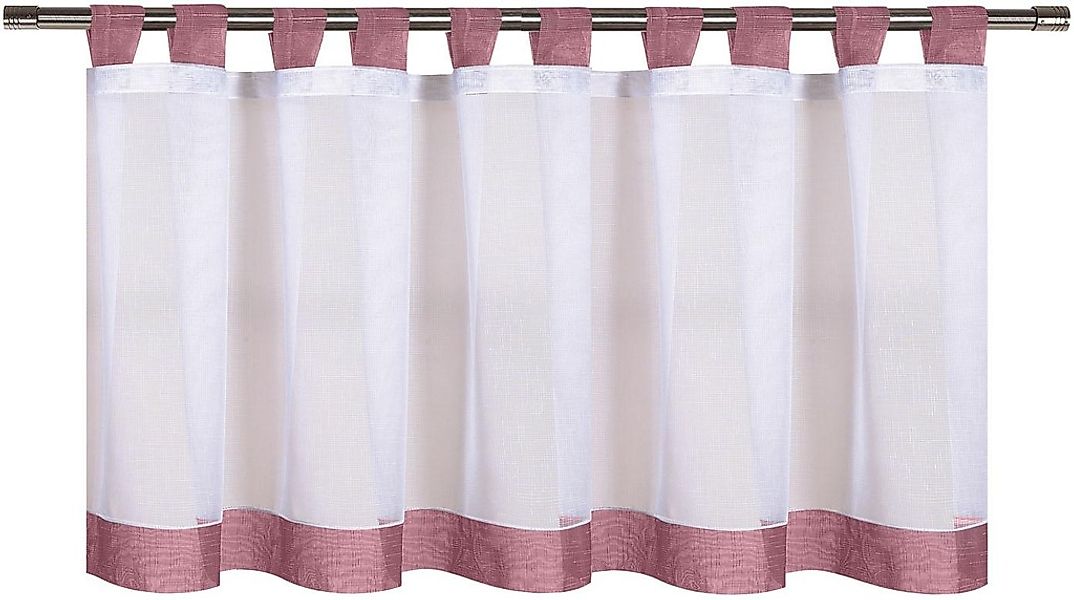 Happy Home Scheibengardine »CARA«, (1 St.), HxB: 50x150, Webware "Made in G günstig online kaufen