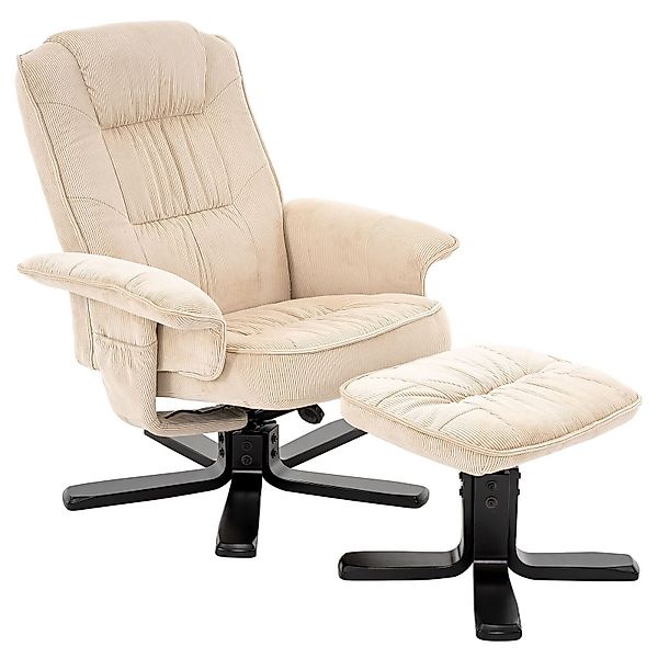 IDIMEX Relaxsessel CHARLY, Fernsehsessel mit Hocker, TV-Sessel neigungsvers günstig online kaufen