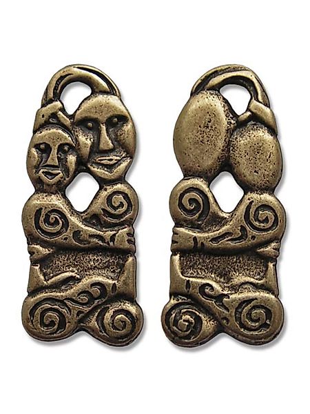 Adelia´s Amulett "Amulett Anhänger Alte Symbole Arawa Blume", Arawa Blume - günstig online kaufen