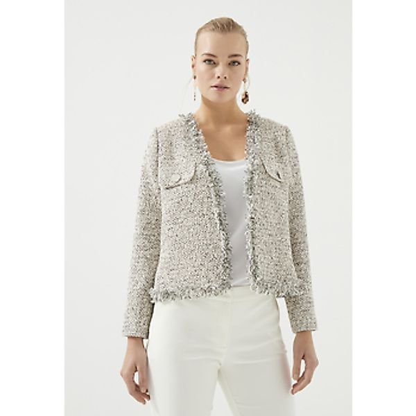 Just Like You  Jacken Tassel-Detail Tweed Jacket günstig online kaufen