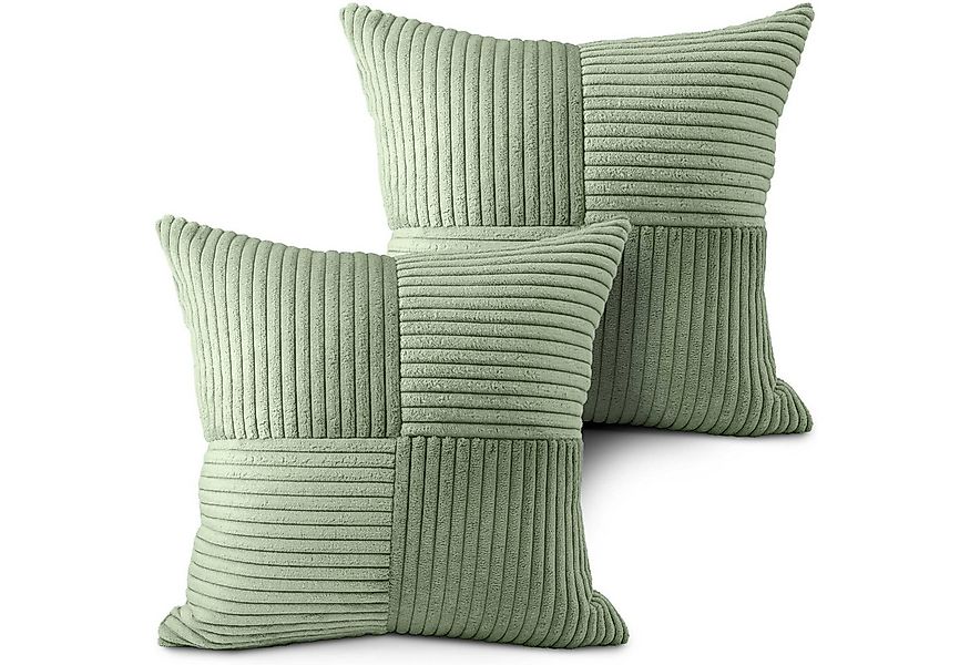 Amilian Kissenbezüge - 2er Set Kissenhüllen - Zierkissenbezüge - Kissenbezu günstig online kaufen