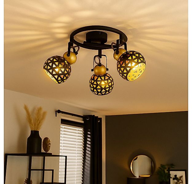 GLOBO LIGHTING Deckenleuchte, Leuchtmittel nicht inklusive, Deckenleuchte W günstig online kaufen