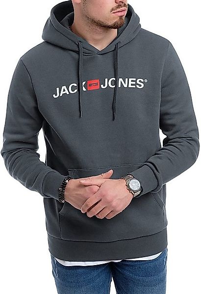 Jack & Jones Hoodie mit Kängurutasche, mit Kapuze, mit Logodruck günstig online kaufen