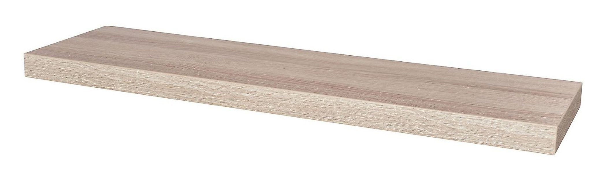 Levandeo® Wandregal, Wandboard Bobby 80cm Sonoma Eiche Wandregal Regal Boar günstig online kaufen