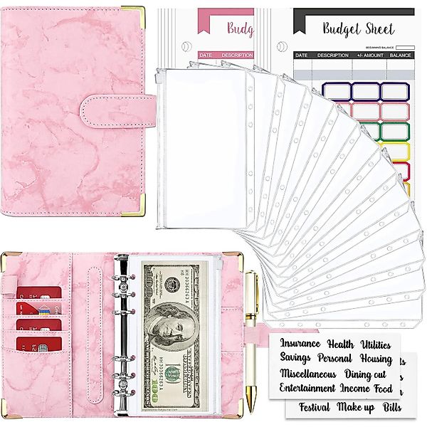 RWEUOQ Ringbuchmappe Budget Binder A6 Budgetplaner günstig online kaufen