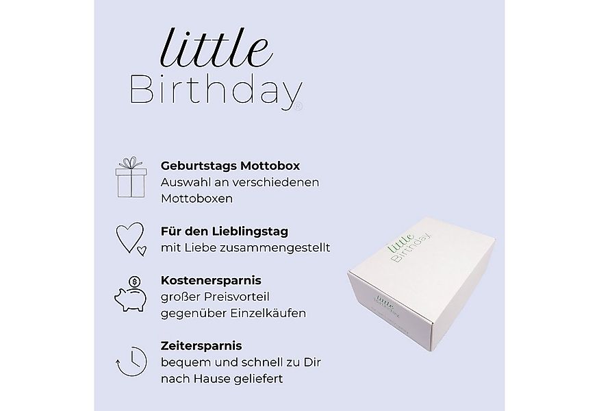 little Birthday Papierdekoration Astronaut Party Set für Geburtstag, Partyg günstig online kaufen