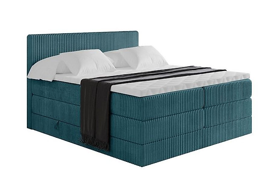 ALTDECOR Boxspringbett TOLO KING (Multipocket-Matratze H4, H3 Matratze Bone günstig online kaufen