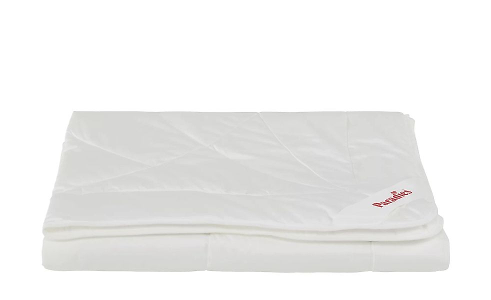Paradies Leicht-Steppbett  Olina Bio - weiß - 155 cm - Bettwaren > Bettdeck günstig online kaufen