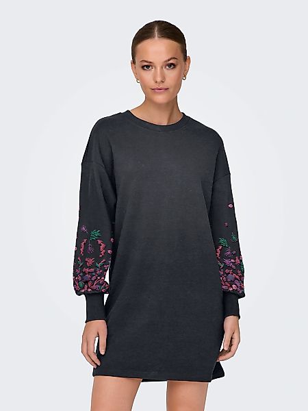 ONLY Sweatkleid "ONLBROOKE LS SHORT DRESS FLOWER SWT NOOS" günstig online kaufen