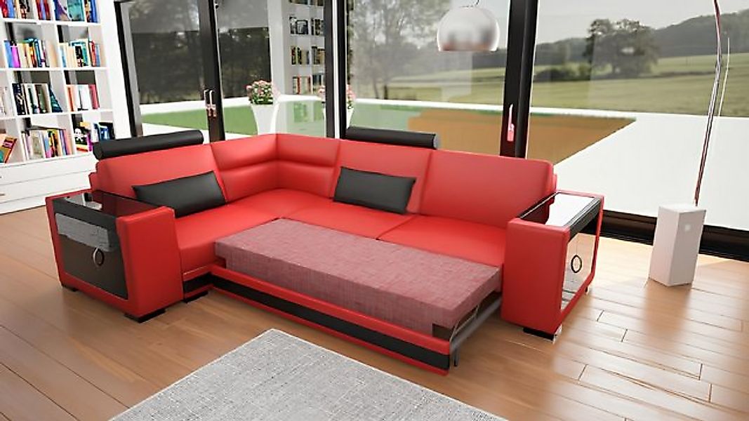 JVmoebel Sofa Sofa Garnitur Polster Ecke Leder Sofas Neu Designer Wohnlands günstig online kaufen