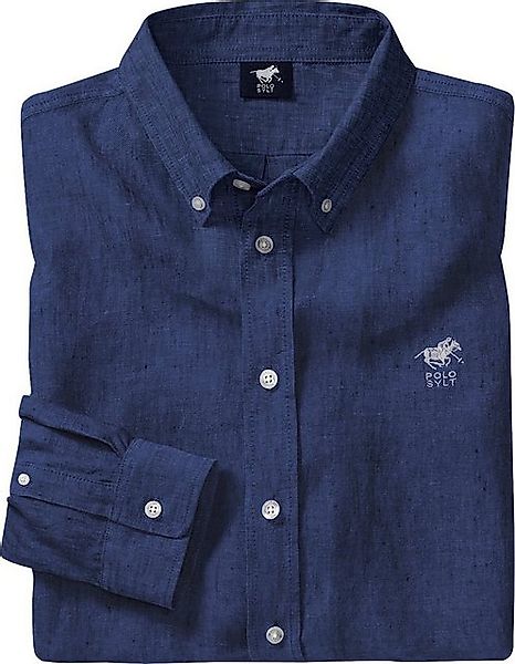 Polo Sylt Langarmhemd Baumwoll-Leinen-Mix, natürlich thermoregulierend günstig online kaufen