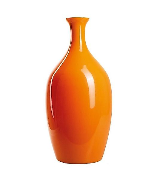 Dekovase TINKELS, Ø 23 x H 45 cm, Orange, Glas, (1 St) günstig online kaufen