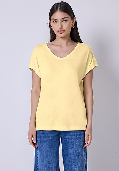 STREET ONE STUDIO T-Shirt, mit V-Ausschnitt günstig online kaufen