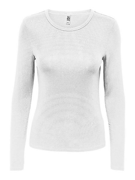 JACQUELINE de YONG T-Shirt Slim Fit Rundhals Elegant JDYMILA L/S O-NECK TOP günstig online kaufen