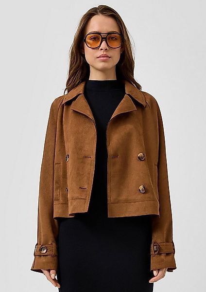 QS Funktionsjacke Outdoor-Jacke Kurztrench günstig online kaufen