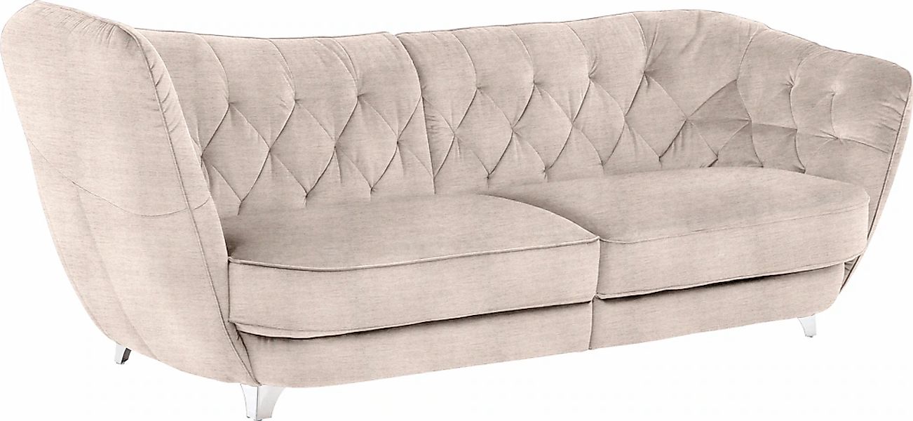 Leonique Big-Sofa "Retro", stylischer Hochlehner günstig online kaufen