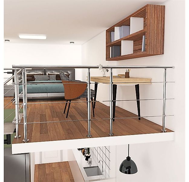 AICA Treppengeländer Edelstahl Material Handläufe 3/5 guardrails Treppe Gel günstig online kaufen